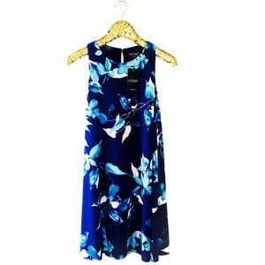 Ralph Lauren Blue floral dress